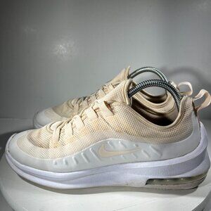 Nike Air Max Axis Running Shoes Womens Size 9 Guava Ice Beige Walking Sneakers